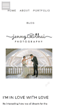 Mobile Screenshot of jennythaiphotography.com